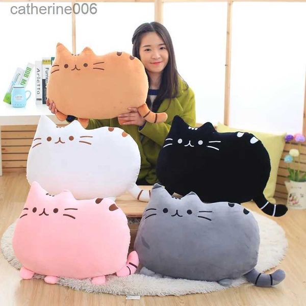 Peluche animaux mignon Cookie chat oreiller doux en peluche bureau sieste oreiller coussin jouet en peluche Pause lit sommeil oreiller décor à la maison cadeau poupée KidsL231027