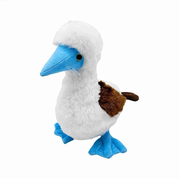 Animales de peluche de peluche Cute Kawaii Duck Peluche de juguete Animal de peluche Throw Plushie Doll blue footed booby plush L230707