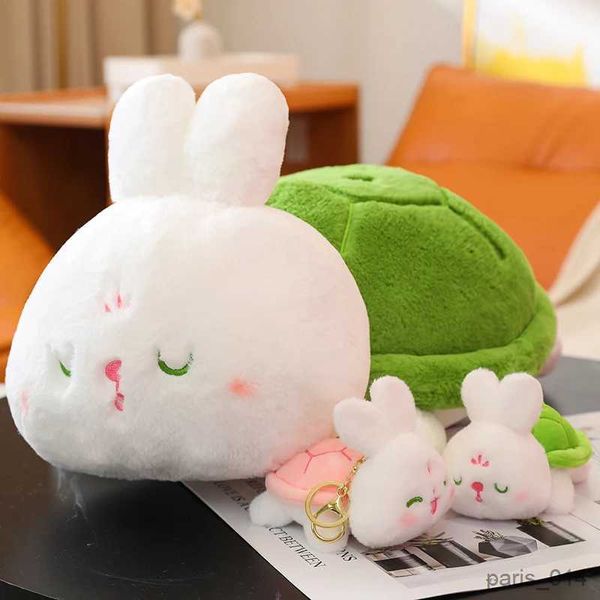 Animales de peluche de peluche Linda tortuga de la suerte juguete de peluche relleno suave de dibujos animados esponjoso colgante de tortuga juguetes para niños regalo para niñas R231026