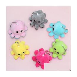 Gevulde pluche dieren schattige octopus hanger Keychain Doll P Backpack GQRWX drop levering speelgoed geschenken otgnb