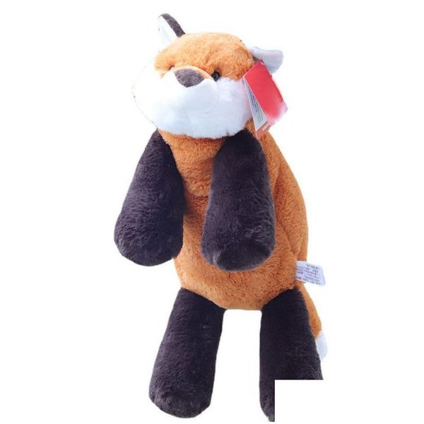 Animales de peluche de peluche Lindo P Muñeca 45 cm Lazine Mapache Fox Almohada para niños Juguete Regalo Drop Entrega Juguetes Regalos Dh2Dt