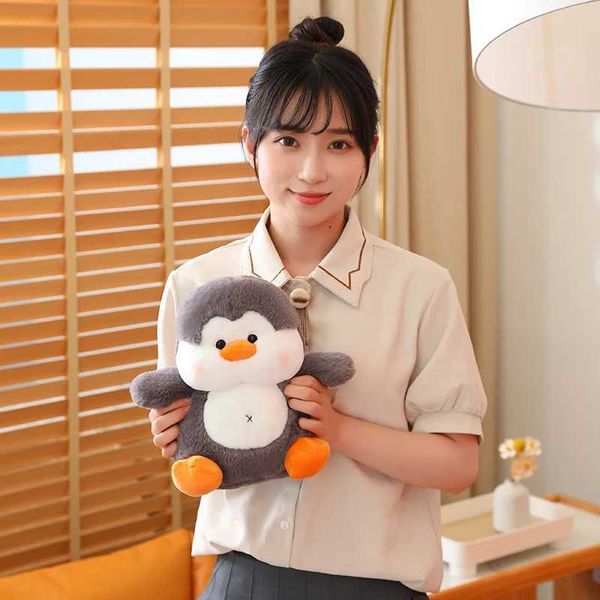 Animaux en peluche mignon cochon en peluche pingouin oreiller jouet Panda peluche câlin poupée décoration de fête à thème cadeau pour enfants adultes