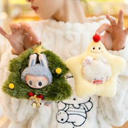 Animaux en peluche en peluche Vêtements de poupée pour 20 cm Idol Cotton Doll Tentifiés Accessoires étoiles Apple Christmas Tree Hood For Super Star Dolls Gift DIY Toys Q240521