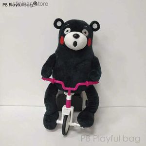 Animaux en peluche en peluche Modèle de poupée en peluche électrique Bicycle électrique mignon ours enfants cadeau de vacances lol compagnon action fait à la main VD03 L47