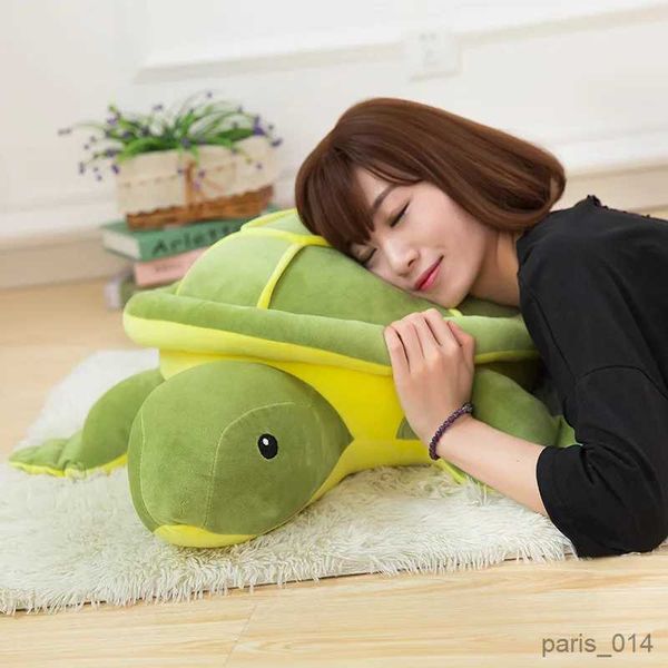 Animaux en peluche en peluche, cadeau pour la maison, la chambre à coucher, petite tortue, jouet en peluche, coussin doux, poupée tortue à gros yeux, poupée en tissu pour enfants