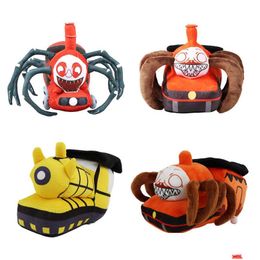 Knuffels Horror Game Spider Trein Speelgoed Cartoon Figuur Choo Charles P Toys Drop Delivery Geschenken Dhydo