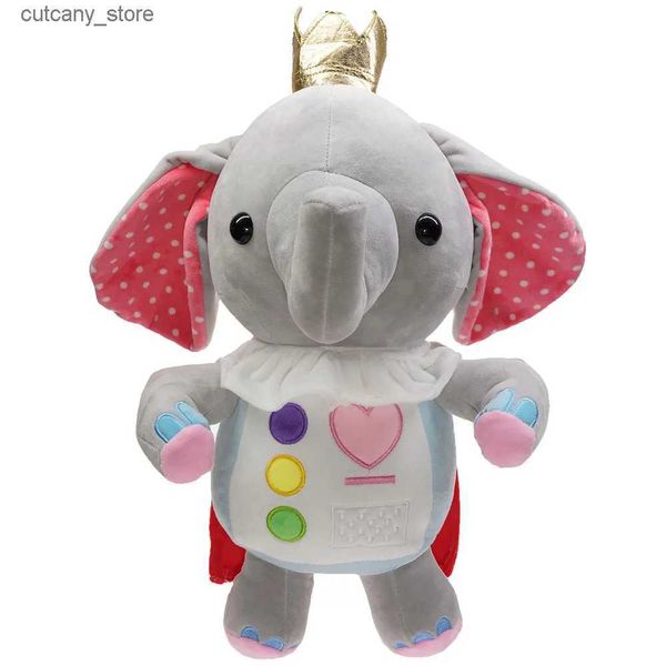 Peluche animaux jeu chaud il faut deux Ephant doux peluche noël Anime poupée cadeau d'anniversaire pour enfant 45 cm L240322