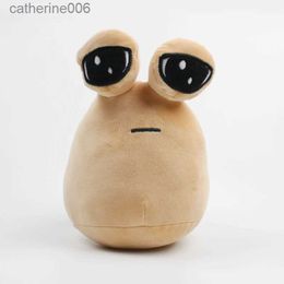 Gevulde pluche dieren Hot Game My Pet Alien Pou knuffel Furdiburb Emotion Alien Plushie knuffeldier Pou pop 22 cm 231229