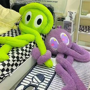 Gevulde Pluche Dieren Hot Koop 160/200 CM Fluffy Giant Lange Benen Octopus Pluche Kussen Knuffel Zacht Dier Thuis Sofa Decor Schattige Pop Kinderen Geschenken L230707