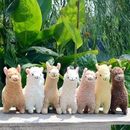 Gevulde pluche dieren kawaii alpaca pluche speelgoed 23cm arpakasso lama knuffel dier poppen Japanse speelgoed kinderen kinderen verjaardag Christm dhpuq