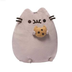 Animales de peluche de peluche Kawaii Chubby Cat Cute Cartoon Fat Kitten Peluches de peluche Soft Pillow Cookie Cat Animal Dolls Cuddly Decor Regalos para niños L230707