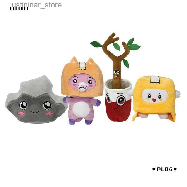 Animales de lujo rellenos Kawaii Soft Lanky Toys Plush Toys Boxy Foxy Rocky Tree Branch STICH Peluches Gigante Zabawki Dla Dzieci Kids Baby Toys L47