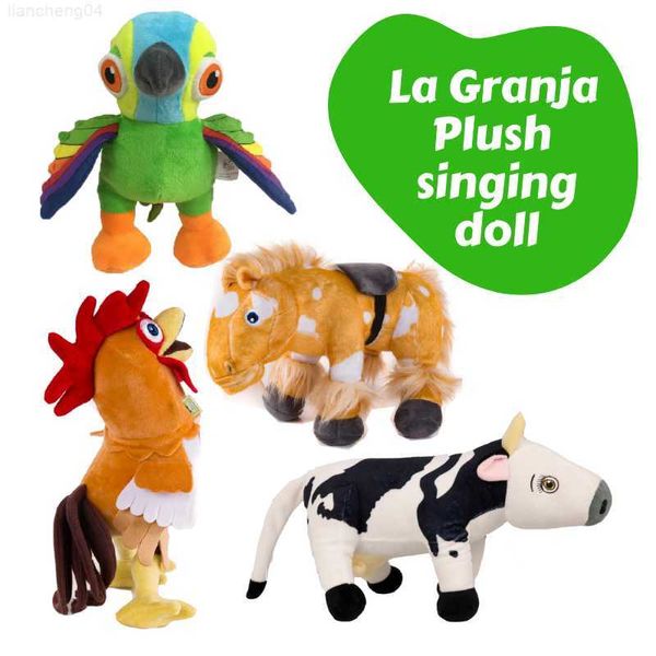 Peluches de peluche La Granja De Zenon Cantando Peluches para niños y niñas Peluches Kawaii Muñecas Juguete para niños Regalo popular L230707