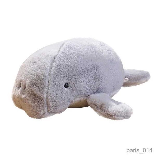 Animales de peluche de peluche Manatí Anime Lindo Mar Juguetes de peluche Animales realistas Simulación Muñeca de peluche Kai Juguete Regalos Niños R231026