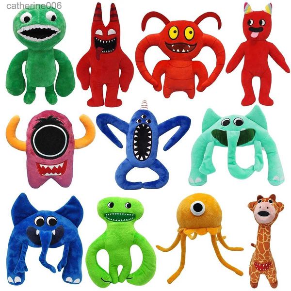 Animales de peluche rellenos Nuevo Jardín de Plush Banban Doll Green Jumbo Josh Monster Soft relleno Animal Halloween Regalo de Navidad para niños Toysl2312228