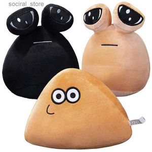 Animales de lujo rellenos Nuevo My Pet Alien Pou Plush Toy Kawaii Big Eyes Big Game Role Alien Pou Plush Doll Gots For Kids L411