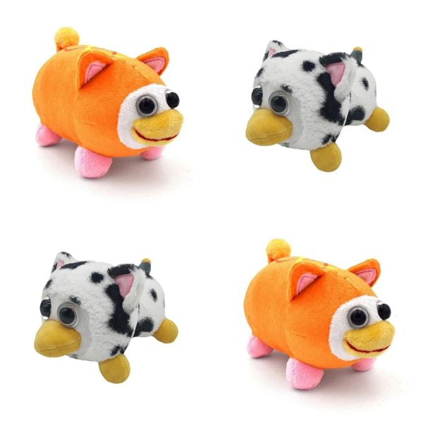 Animales de peluche rellenos Peepy Peluche de juguete Personalizado Relleno Suave Animal Muñeca de juguete para niños Peepy Vaca Patrón Muñeco de peluche para colecciones y fanáticos Regalo 230725