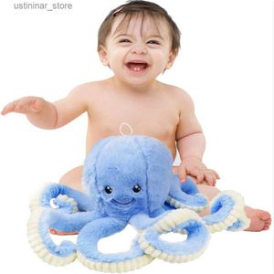 Animaux en peluche en peluche Plux mignons poupées poupées molles jouet moelleux secsfismes réalistes réalistes câlins animaux marins en peluche pour la maison pour enfants cadeaux l47