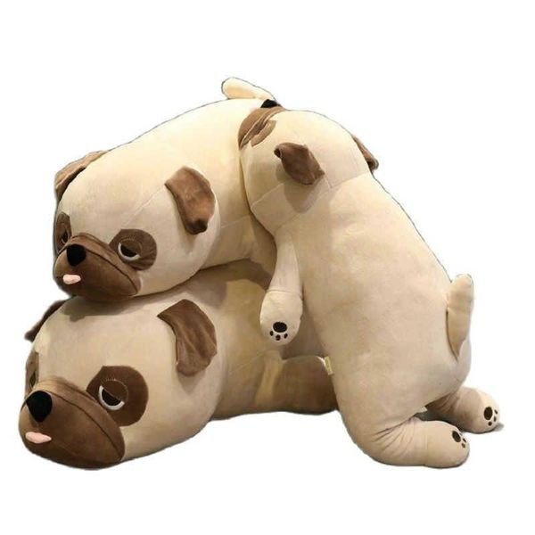 Peluches de peluche Animales Pug Perro Juguete Animal Shar Pei Peluches Muñeca Suave Tiro Almohada Niños Juguetes Regalo de cumpleaños para novia Q0727 Dro Otvl0