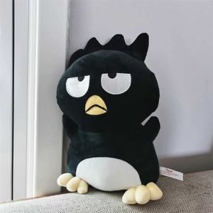 Gevulde pluche dieren san liou slechte badtz maru speelgoed zachte en schattige Japanse stijl animatie zwarte pinguïn pop omhelzing verjaardagscadeau voor meisjes 30/40/60 cm Q240515
