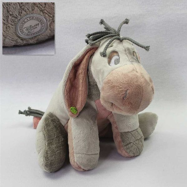 Animales de peluche de peluche Envío gratis Sentado 30 cm Clásico Retro Eeyore Donkey Stuffe Animal Peluche de juguete de peluche suave para cumpleaños Regalo de los niños L230707