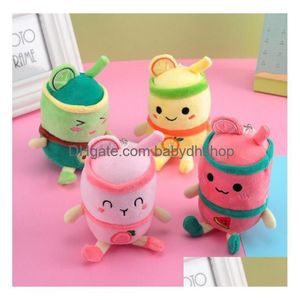 Animaux En Peluche Doux Big Eye Bubble Tea Quatre Couleurs Mignon Décoration Poupée Fruits Oreiller En Gros En Stock Drop Delivery Jouets G Dhs1T