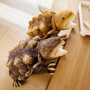 Gevulde pluche dieren Zacht simulatieknuffel Zeedier Schildpad Bijtschildpad Grote schildpad Dieren gevuld knuffelkussen Kinderbier
