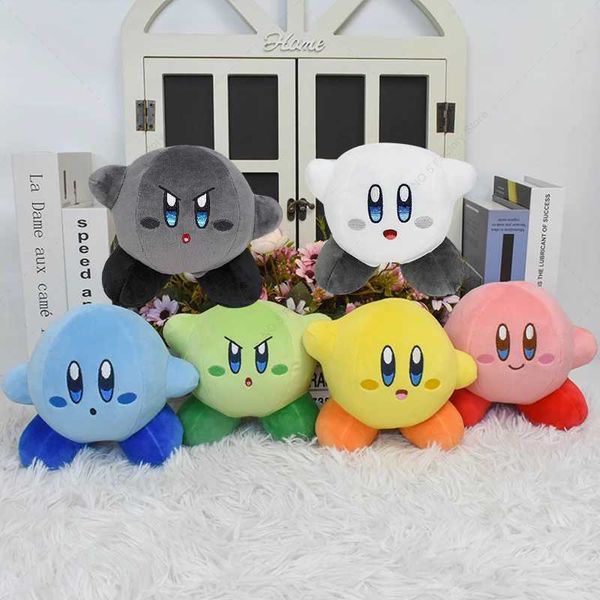 Animaux en peluche en peluche star kirby remplissage de poupée peluche 5 kawaii rose gris fantôme animation jouet enfant cadeau de Noël q240515