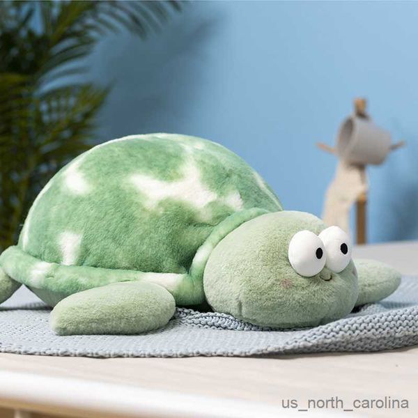 Animales peluche rellenos súper suaves 55/70 cm Muñecas animales Tortoise Toy de peluche Animal Tortuga marina Regalos de cumpleaños para niños R230811