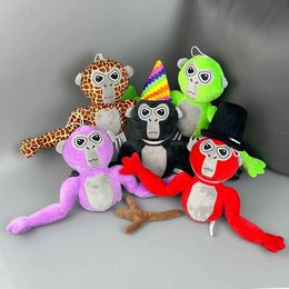 Animaux en peluche en peluche Les derniers gorilles tags de singe en peluche Jouets mignons d'animaux de dessin animé anniversaire doux et cadeaux de Noël pour les enfants B240515