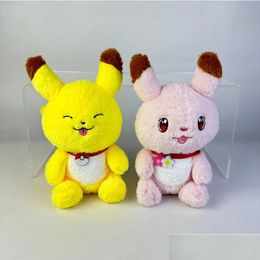 Animaux en peluche en peluche en gros mignon rose Pika P jouets jeu pour enfants Playmate cadeau de vacances poupée Hine prix livraison directe cadeaux Otnyr