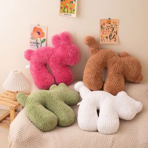 Cats peluchés en peluche dinosaure Bunny singe oreiller enfants cadeaux kawaii jouets animaux pour décoration de chambre