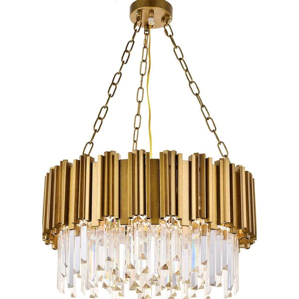 Superbe Chandelier en cristal moderne A1A9 - Élégant pendentif de luxe pour salle à manger, salon, îlot de cuisine - lustres de goutte de pluie contemporains