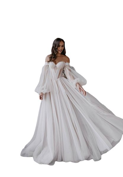 Superbe collection de robes de mariée romantiques avec Tali Photography robe de fée en tulle