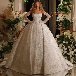 Stunningbride 2024 Classic Spaghetti Stracles Robes de mariée de sirène Simple Square Neck Bridal Bridal Robe de lacet à paillettes sur mesure