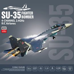 Stunt RC Aircraft Six Axis Remote Control Luchtvliegtuig Easy Flying Toy 2 4G 4CH Fighter Teens Outdoor Play Birthday Gift 220713