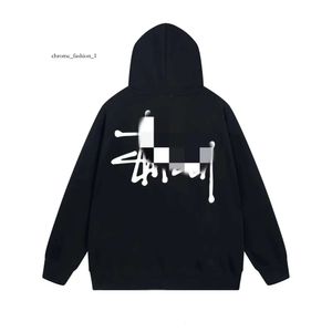 Stusssy hoodie -ontwerper Hoodie Men S en Dames s Gedrukte hoodie T -shirt Crewneck Jumper paar hoogwaardige straat hiphop trui hoodies 249