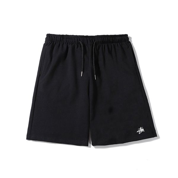 Stussy Men's Classic Fashion Sy Shorts Summer Amours lâches Papt de survêtement en cinq points Scuus Stuusy 879