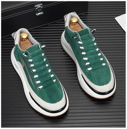 Style 6586 Europe Men's Casual Robe Party Chaussures de mariage Fashion High Quality Breathable Sports Sneakers Premium Trend Designer Mood B152