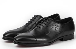 Stijl 7254 Groothandel Engeland Brogue Shoes Handmade Oxfords For Men Echt lederen hoogwaardige herenschoenen van herenschoenen