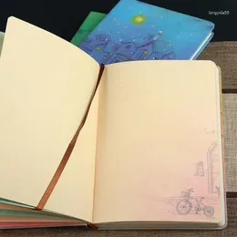 Style A5 Journal de couleur mignon A5 illustration du livre à la main Livre étudiant pour l'école Kawaii Stationery Gift