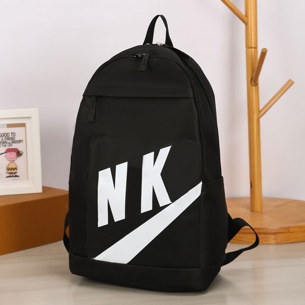 Designer de estilo unissex nylon nk marca clássica multicolorida de alta qualidade e elegante mochila universitária luxuosa artesanal de alta capacidade livro bolsa de esportes ao ar livre