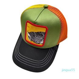 Style casquette de baseball de créateur de mode chapeau de plage lettre broderie à motifs hommes femmes cappello sport créatif camionneur respirant
