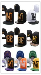 Estilo Buena Calidad WholeFull negro el dinero del equipo Gorras Snapback hiphop sombrero ajustable hombres mujeres sombreros de béisbol clásicos C8380043