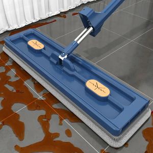 style grand vadrouille plate 360 ° rotation appropriée différents types de planchers à forte absorption d'eau pour les planchers de nettoyage à domicile 240418