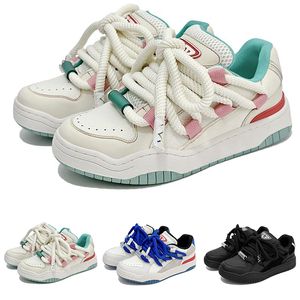 Estilo Man zapatos Mujer Bakery Pareja Diseñadora Multicolor Black Pinks Blue White Casual Outdoor Sports Sneakers 36-44 624 WO