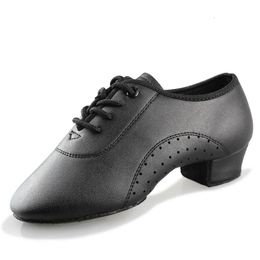 Style hommes chaussures de danse latine salle de bal Tango homme chaussures de danse latine pour homme garçon chaussures danse Sneaker Jazz chaussures 16.5-26.5 CM 240116