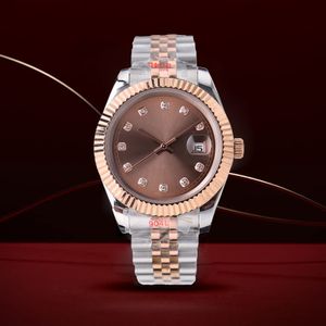 dames designer horloge herenhorloge beweging 36 * 41 mm volledig roestvrij staal saffierglas lichtgevende mechanische automatische horloges hoge kwaliteit orologio relojes