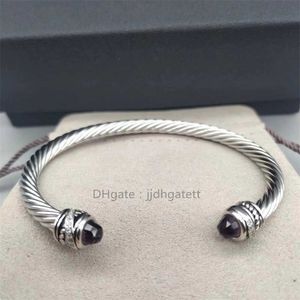 Stijl Metalen Verstelbare Armband Luxe Armbanden Punk Rock Stijl Mannen Vrouwen Polsband Knoop Kabel Draad Touw Gevlochten designer Bangle Paar Gift Sieraden