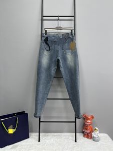 Style Motorcycle Straight Street Vêtements Slim Fit Jeans Modèle de broderie Broderie Jeansjeans en gros jeans